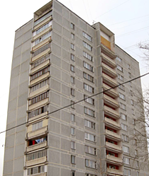 Холодное остекление балконов в панельном доме cерии II 68/01